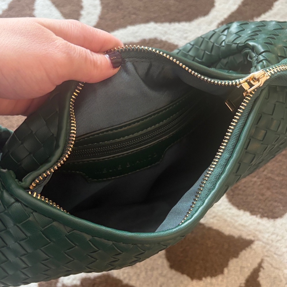 Anthropologie Melie Bianco Brigitte Large Faux Leather Shoulder Bag - Picture 4 of 4